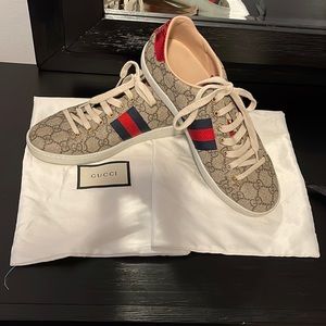 Gucci Canvas Ace Sneakers